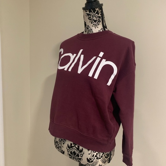 Calvin Klein Performance Cropped Sweater - Picture 2 of 7